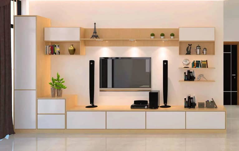 Penggunaan Backdrop TV untuk Lengkapi Interior Ruang Keluarga
